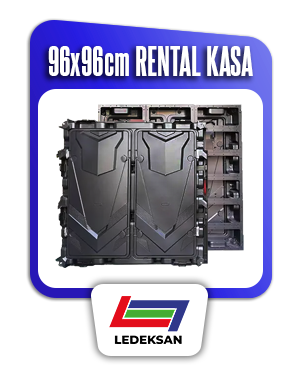 LED Ekran CNC Kasalar - 96x96cm